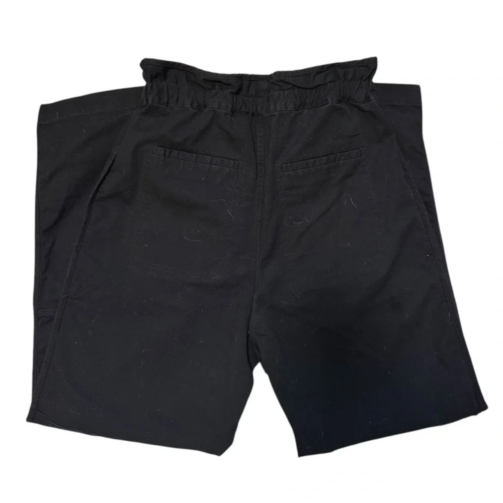 Sea NY Scout Twill Tie Waist Utility Pants Black Size 4 - Picture 11 of 14